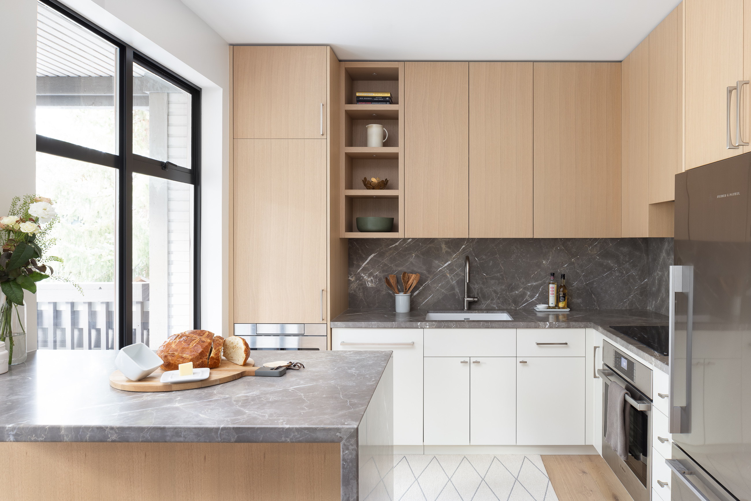Sunridge #2 kitchen renovation in Whistler